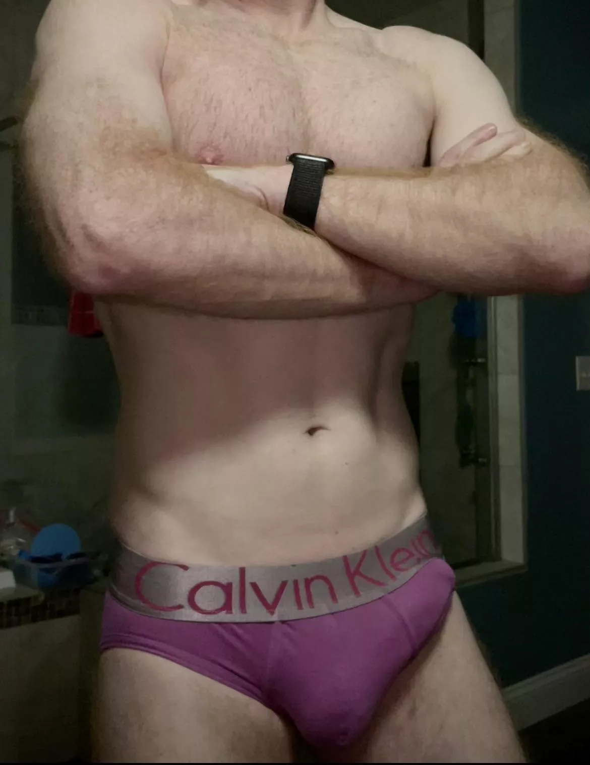 Feeling a little bulgy today. Maybe I should take it out and play? posted by AnonymousDilf