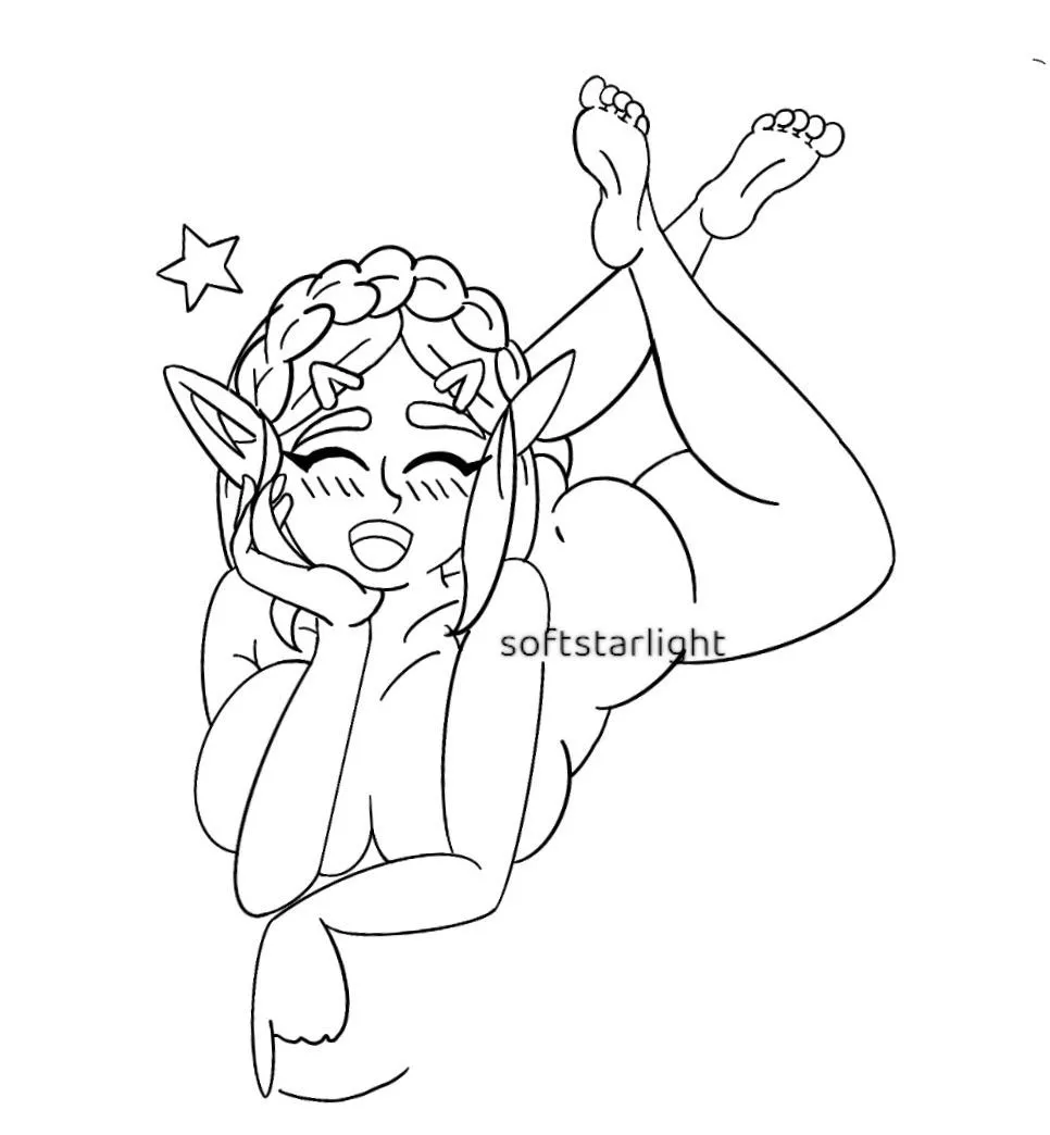 Feeling a little cheeky 🍑 by softstarlight posted by softstarlight_