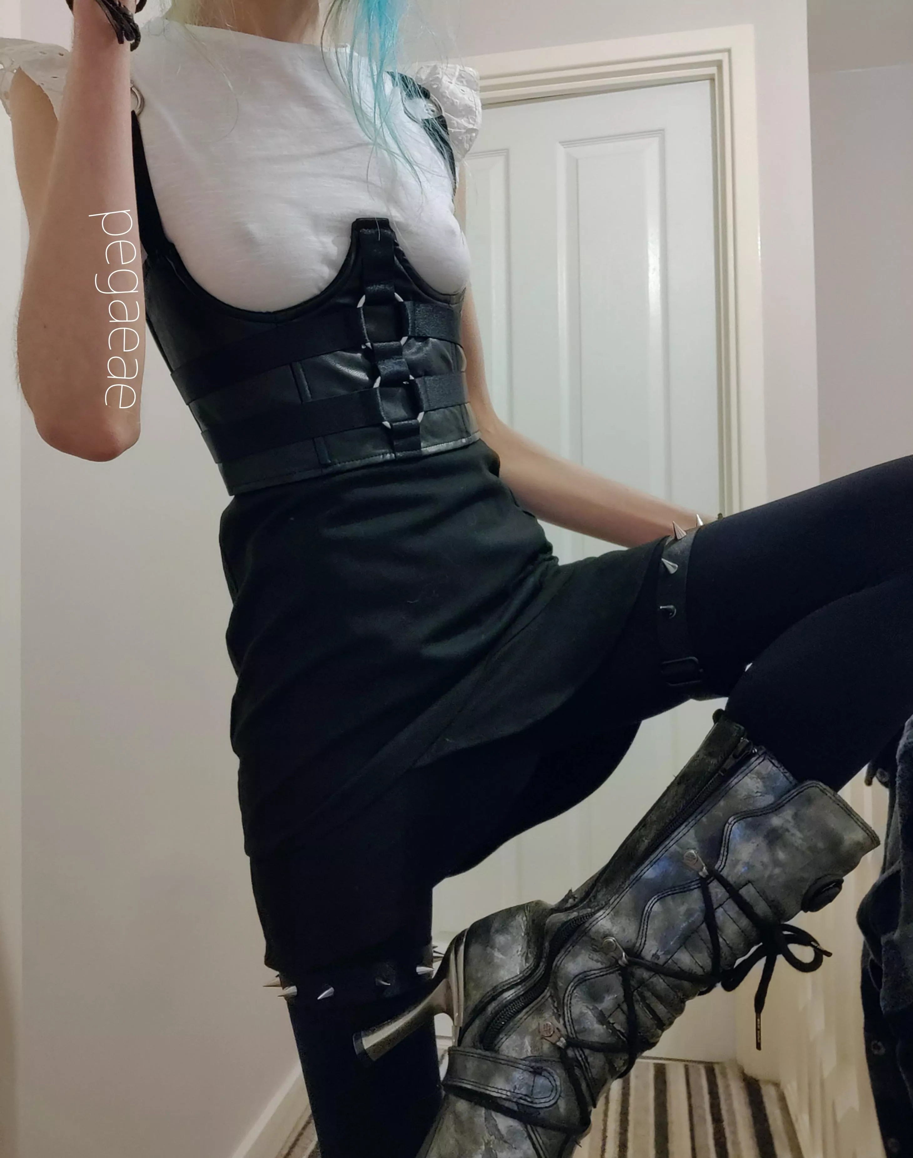 [F]eeling a little exposed... 😉 posted by Pegaeae