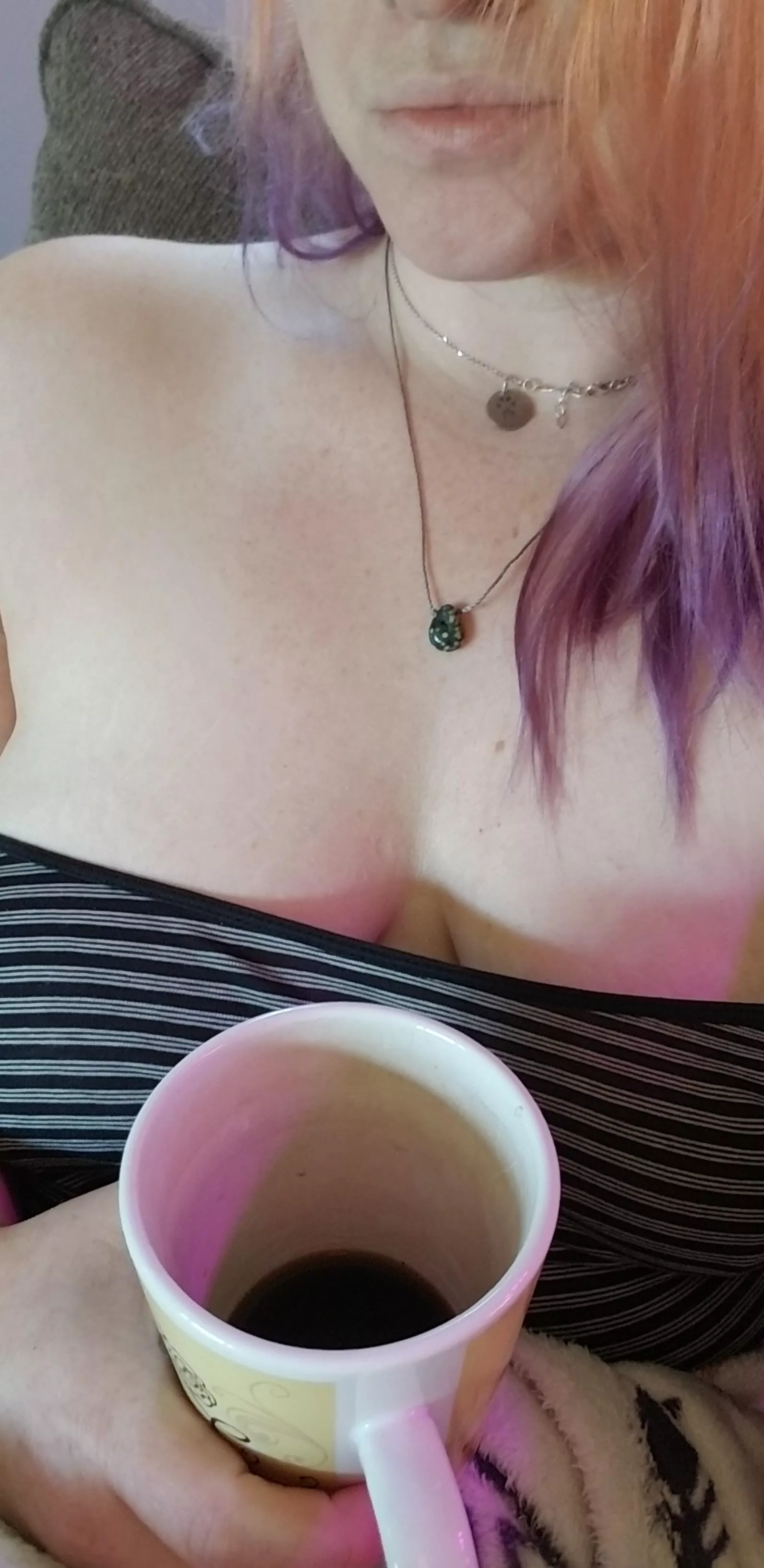 feeling cheeky this beautiful Wednesday morning 😉 posted by whiskeyismyholywater