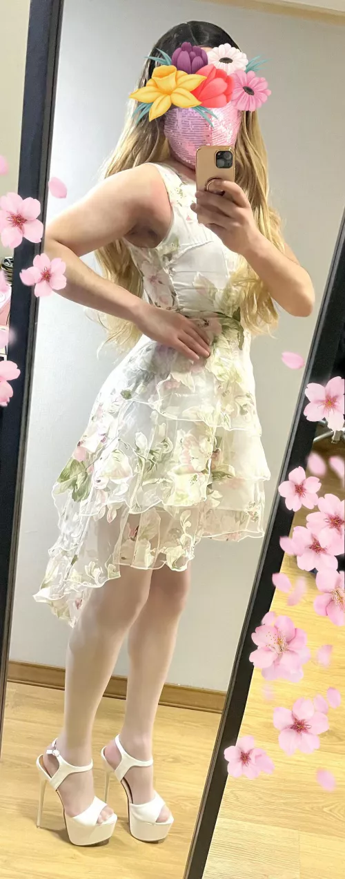 Feeling cute in high heels by sissyyessica