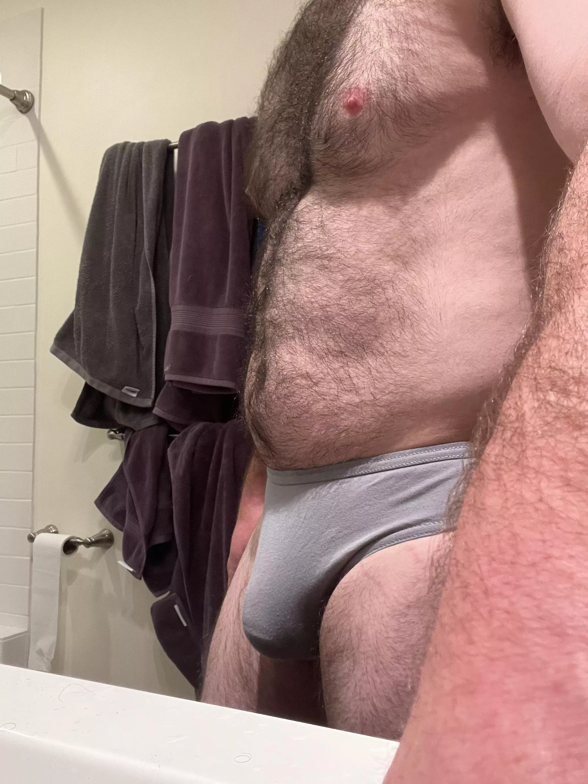 Feeling good in my tight briefs posted by lookatmyaveragecock