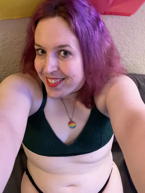 Feeling pretty confident for the first time in my life. 💜🥰🏳️‍⚧️ by FinalFormSora