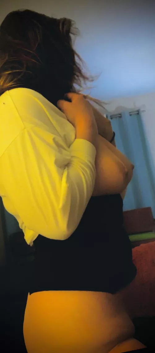 [F]eeling sexy in my new corset by Hazel_Leigh