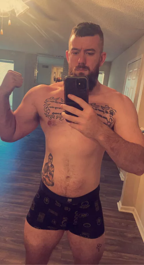 Feeling thicc after my workout! by hardchris69