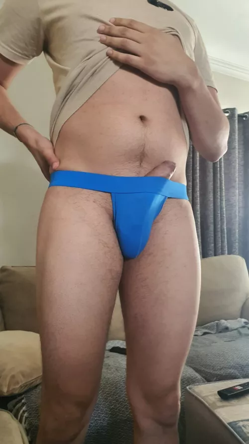 Feels great wearing my jockstrap by uncutdchubbycheeks