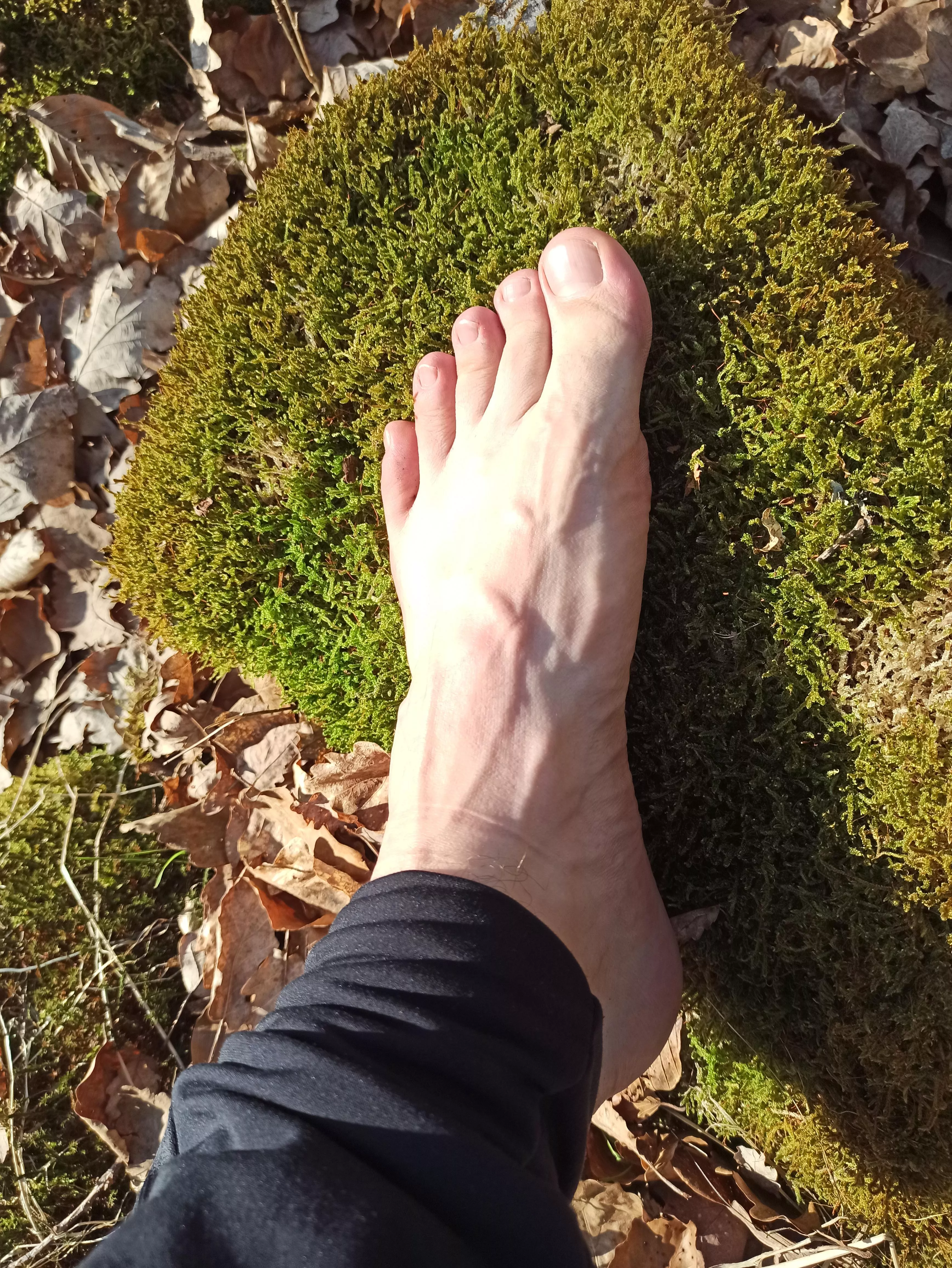 Feels so good after a long walk. 🌲🦶🏻 posted by Jayx1337