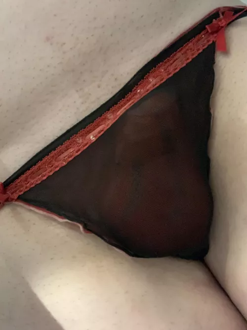 Feels so good in my wife’s panties 😋 by AlexXx229