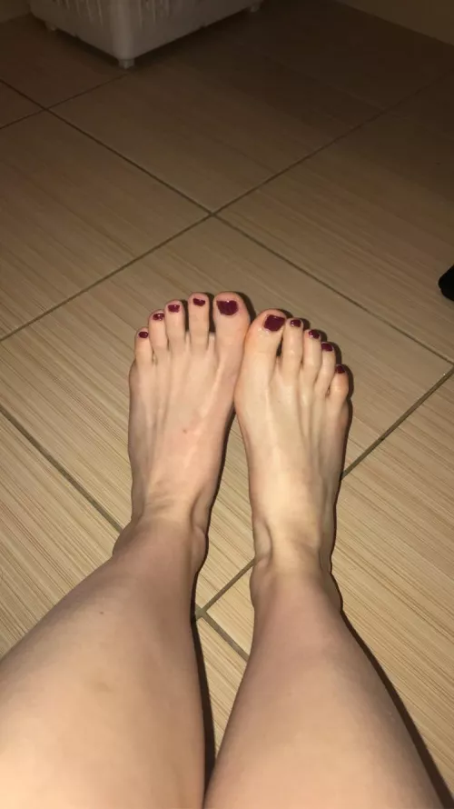 Feet feeling amazing😏❤️ by Previous_Ad_6448