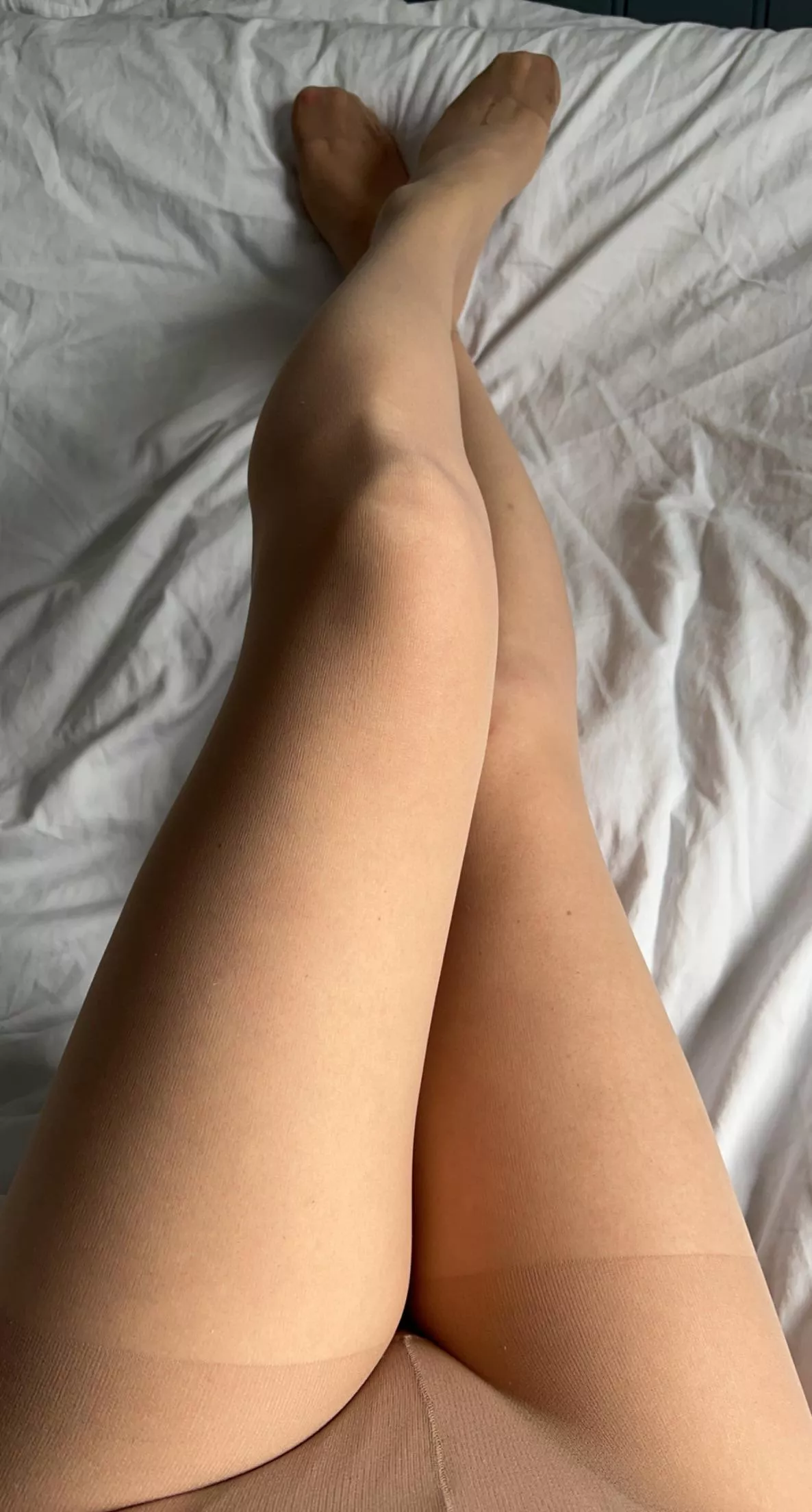 Feet high after long flight. Tired stewardess in need of foot rub 😛 posted by flightgirl-mette