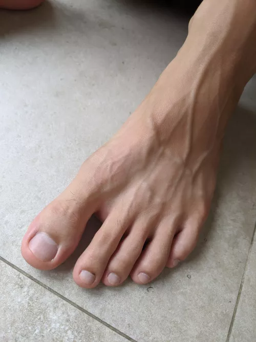 ��??Feet wree xetra veiny this morning by quitloving