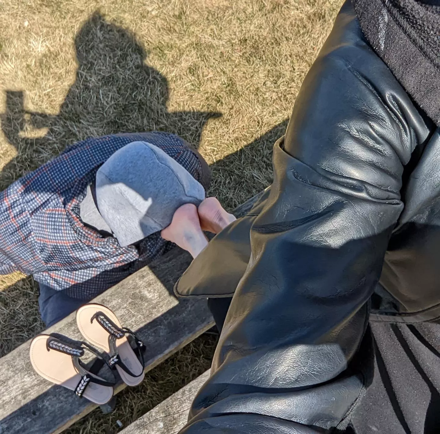 FeetinYourFace? nope, feet in HIS face 🤣 posted by SMfeetfet