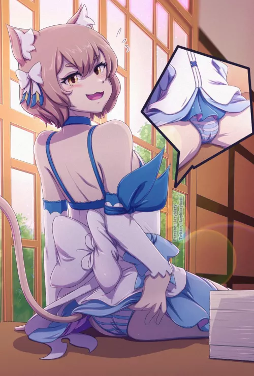 Felix revealing his panties by ElectronicSplit9589