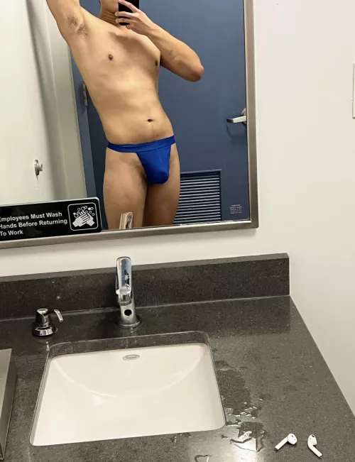 Felt a little frisky at work today by briefsthrowaway94