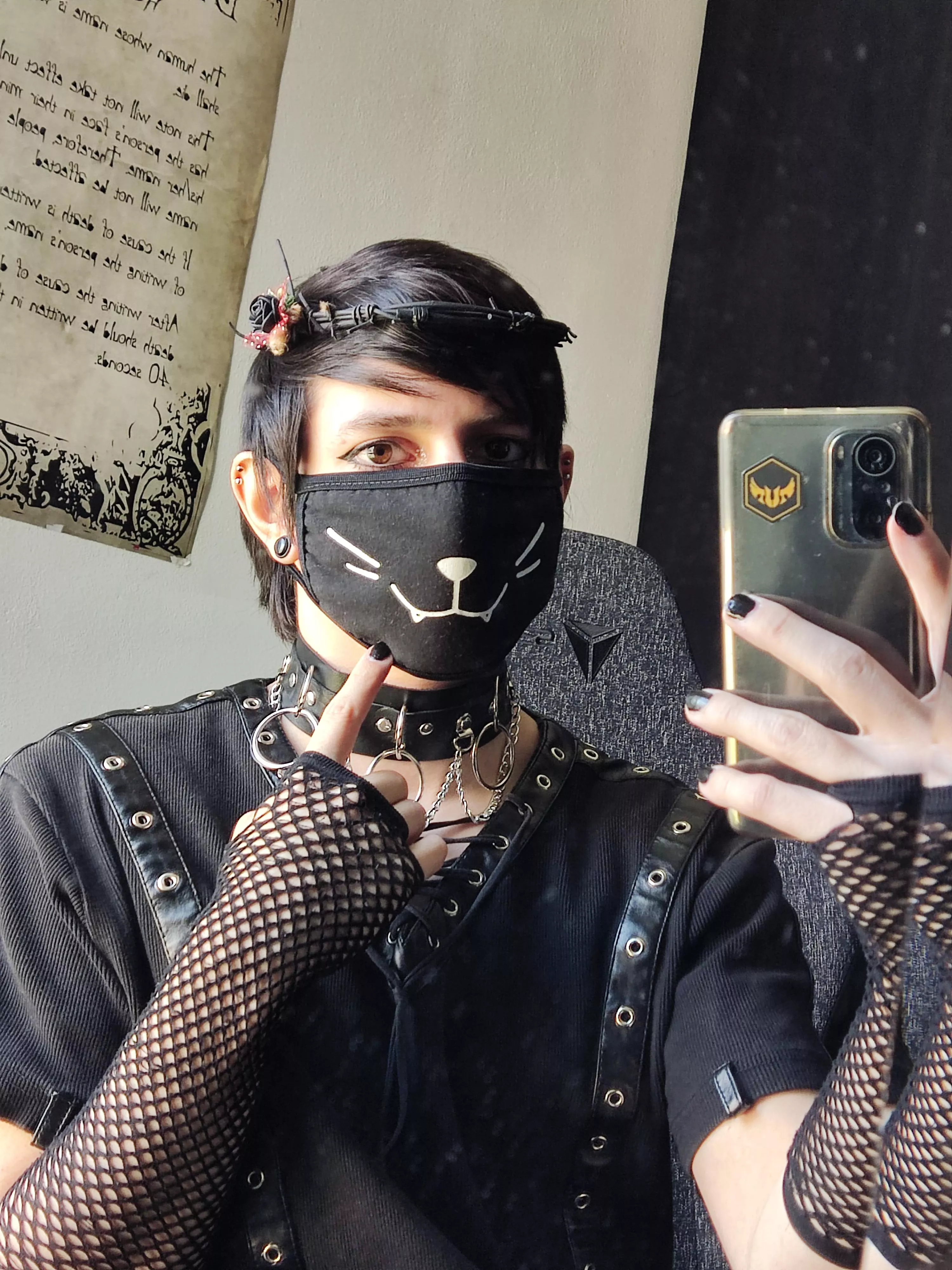 felt cute, hey all, new here ^^ posted by Baphomdrey