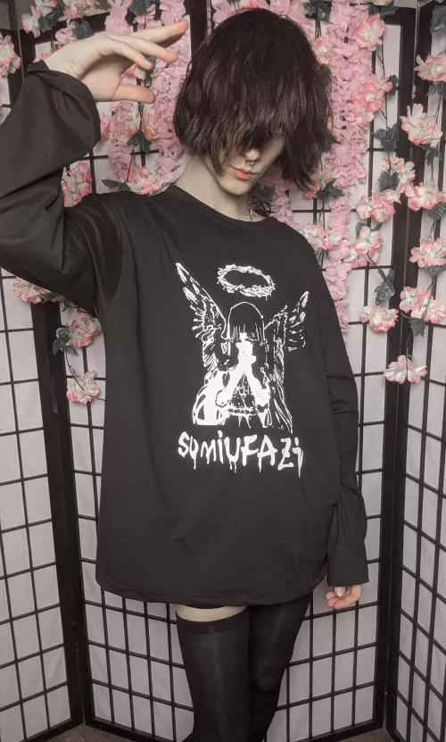 Felt cute 🖤🌸 by Natizuku