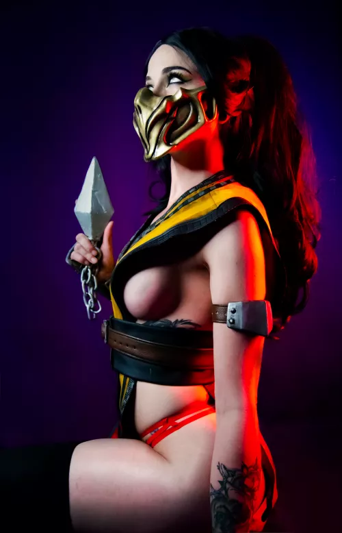 Female Scorpion from MKX by Aurora Vicious by Aurora_Vicious