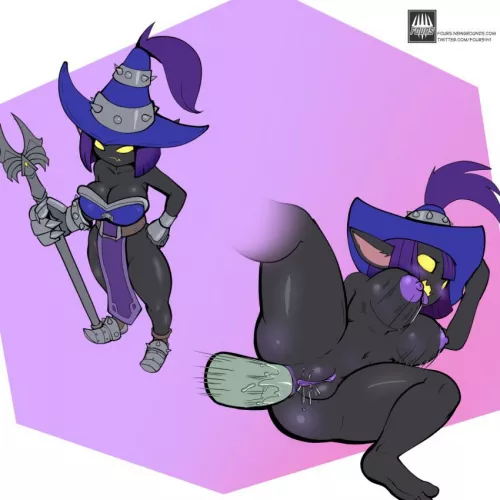Female Veigar by (Fours441) by Konradleijon