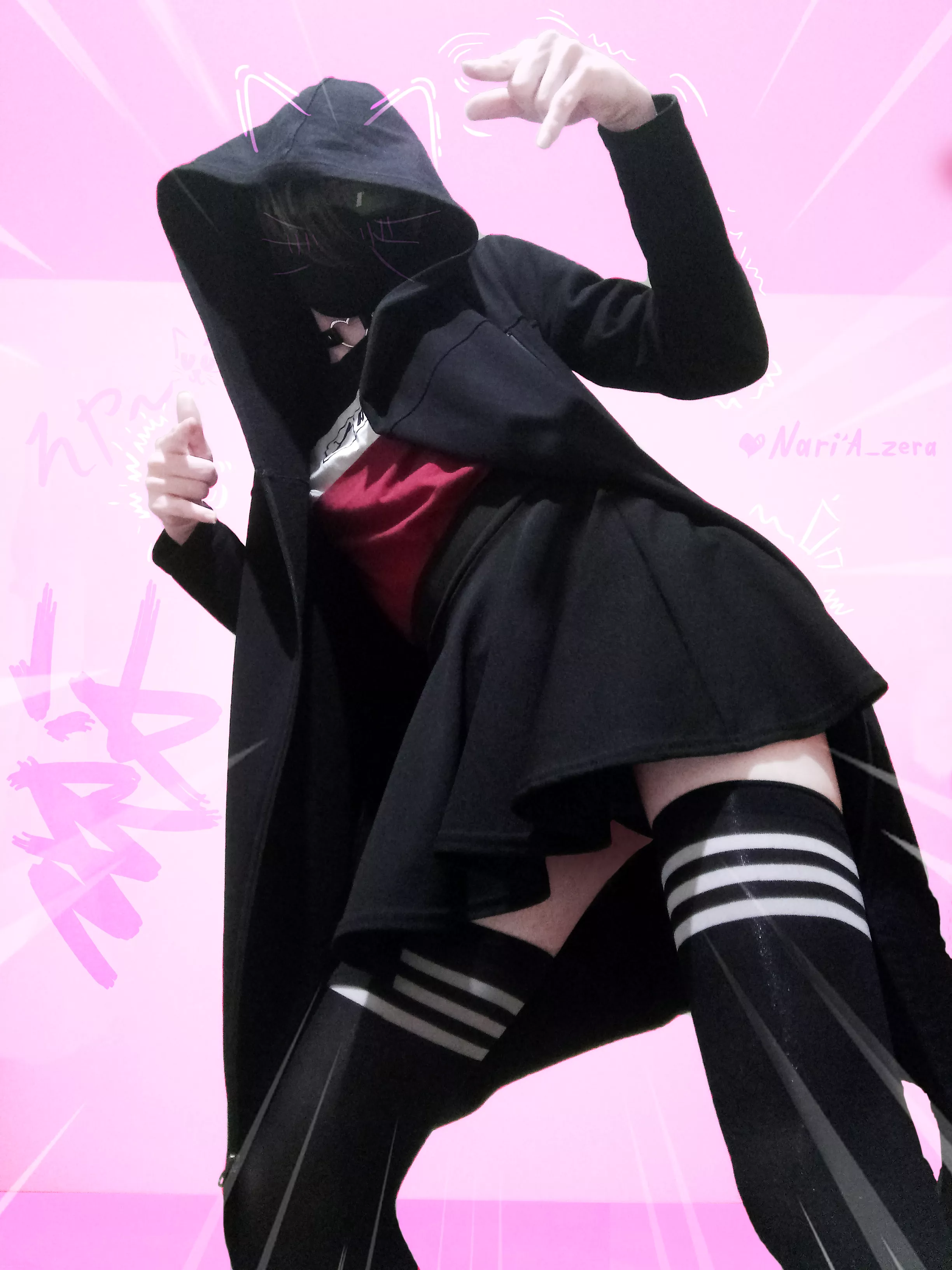 *femboy in mantle appears)* how r u cuties? ♥ posted by Nar1A_zera