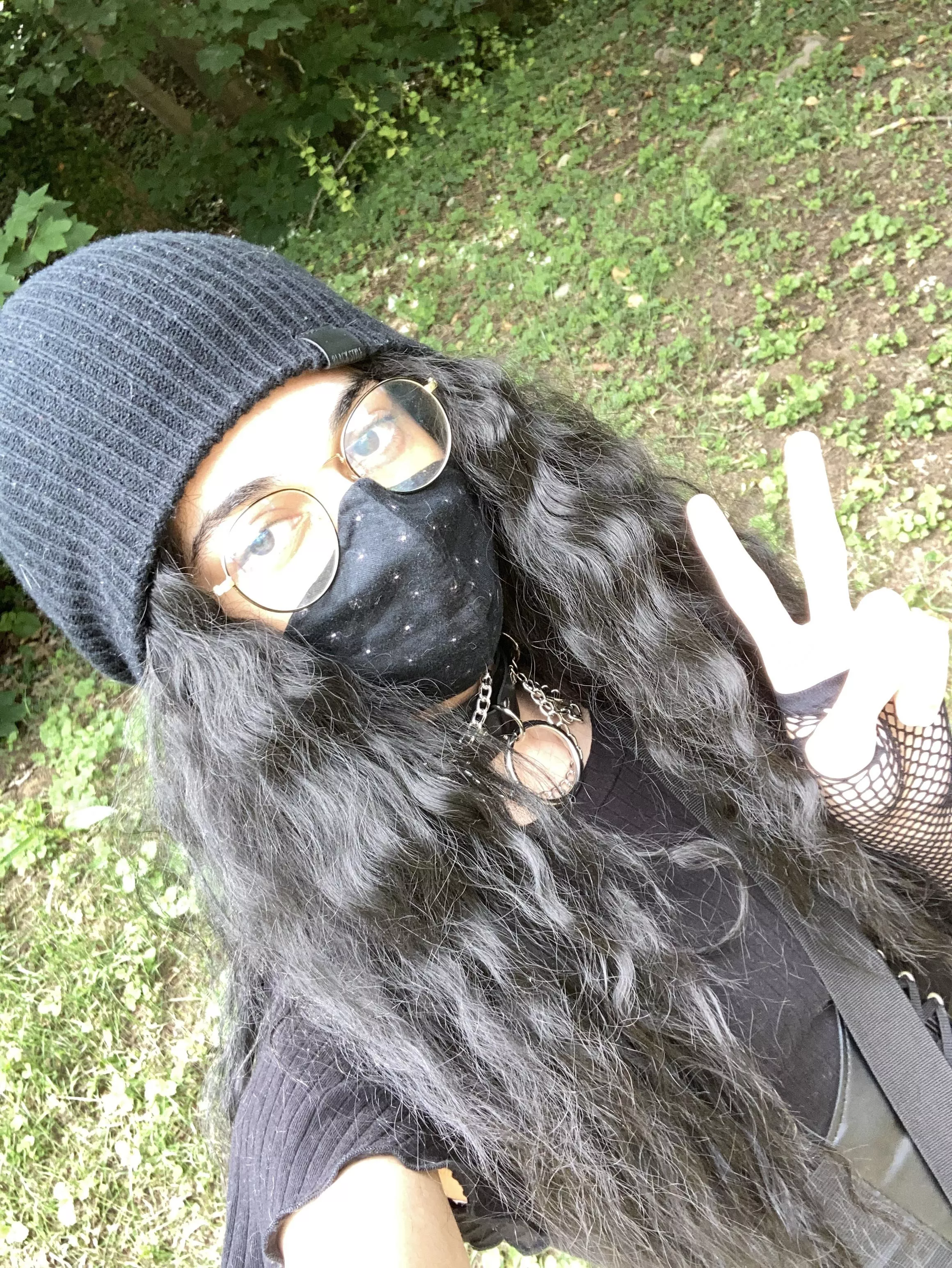 Femboy in the nature ✌️ posted by AxelFemboy