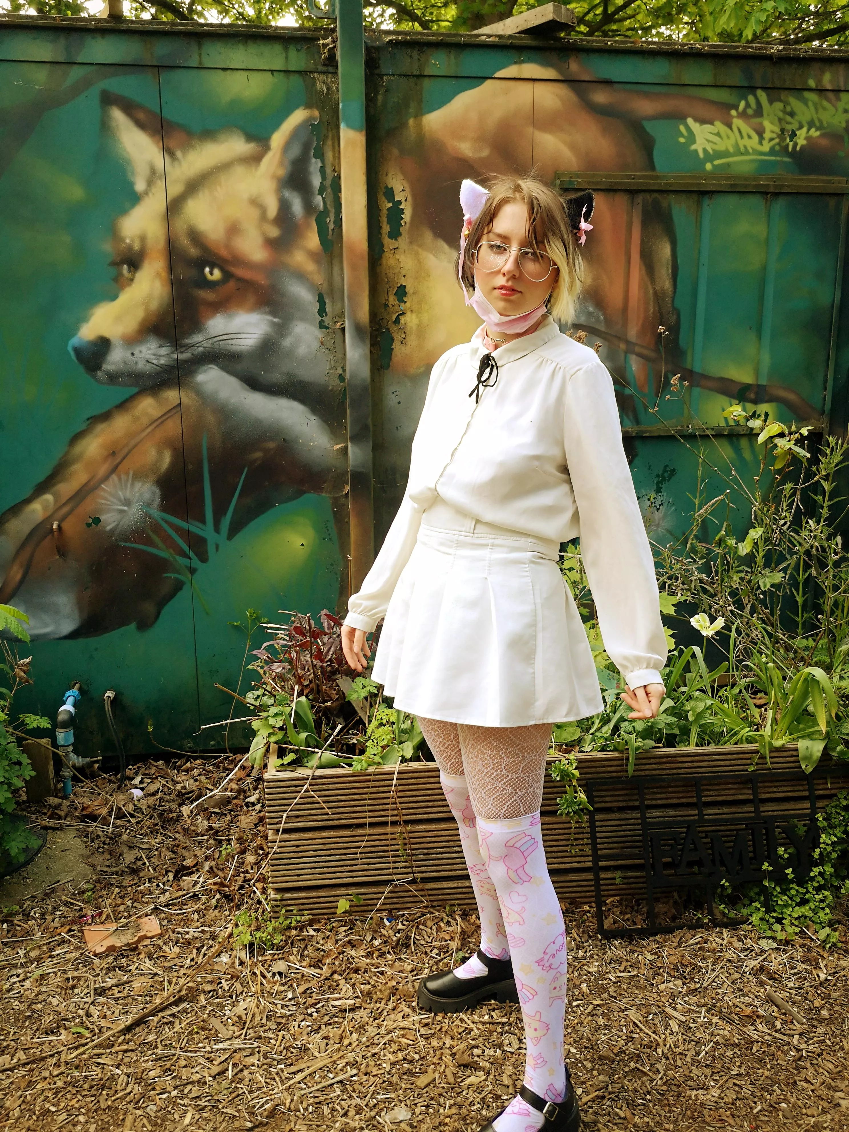 Femboy in the wild 😼 my cat ears jingle too 😸 posted by nickywiththehickey