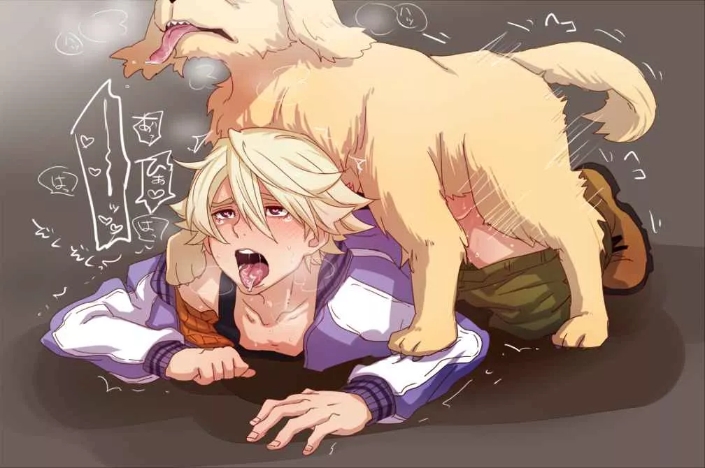 Femboys deserve a good knotting, as a treat. (Artist: @@@) posted by TheGuroGirl