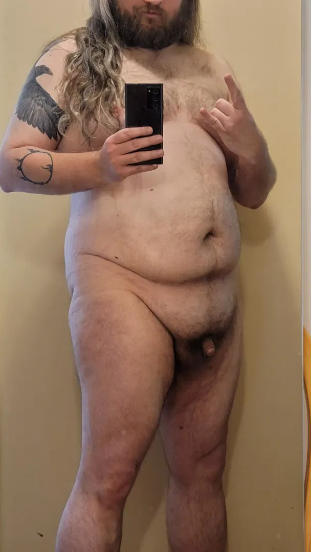 Figured some of you might like my work from home attire today. Thanks for all the compliments and self esteem bosts. <3 posted by Tatted_Metalhead