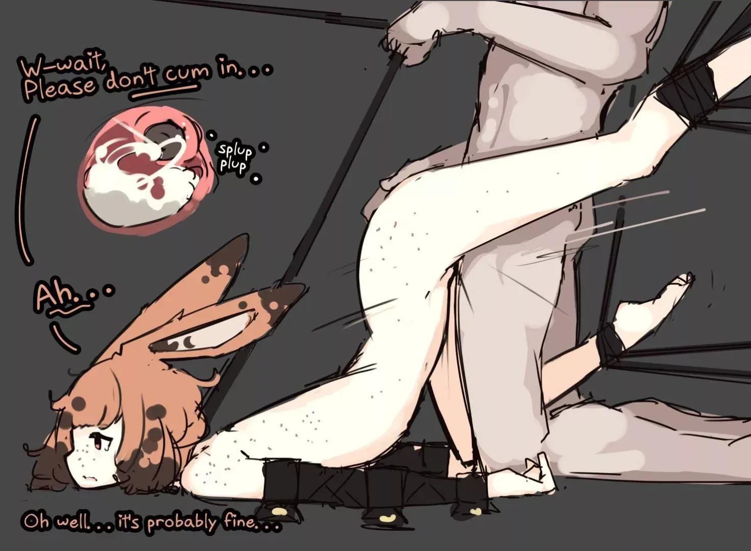 Filling her up. (Zako_Sketch) posted by LewdDude_69