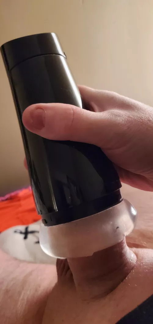 finally bought a toy. was worried I wouldn't fit. I'(M) a girthy dude. by GINGERBEEF77