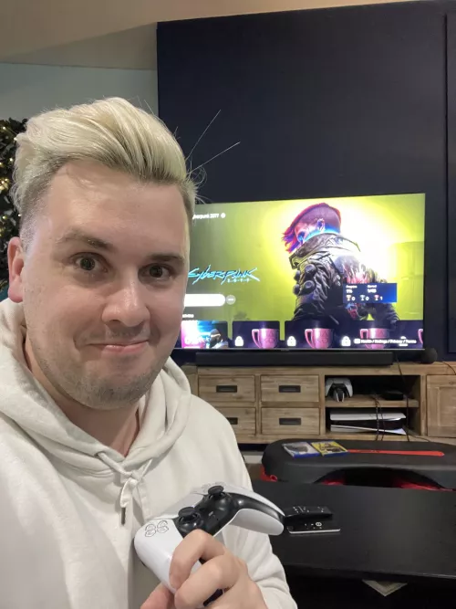 Finally giving cyberpunk a go. It should be fine, right? 😂 by EnvironmentalLab3490