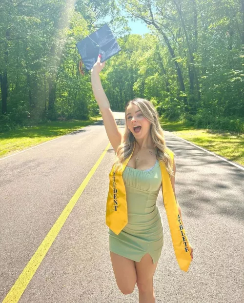 finally graduated. time to start that career in hard-core porn... by mykraniliS