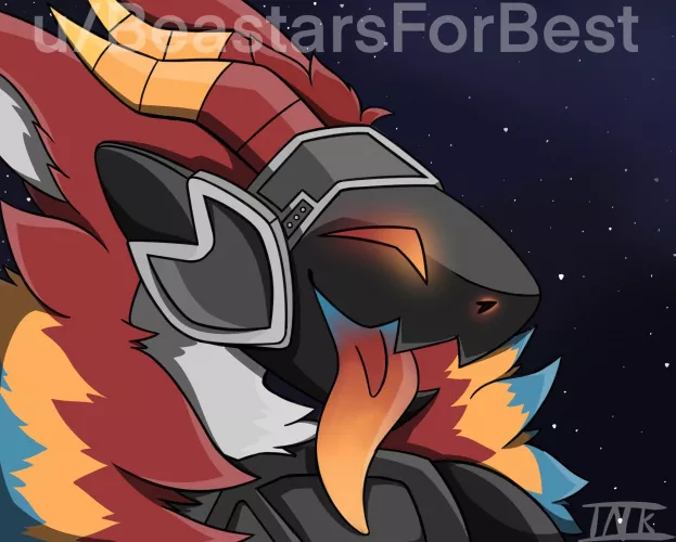 Finally made a Protogen Fursona! (Art by me) by BeastarsForBest