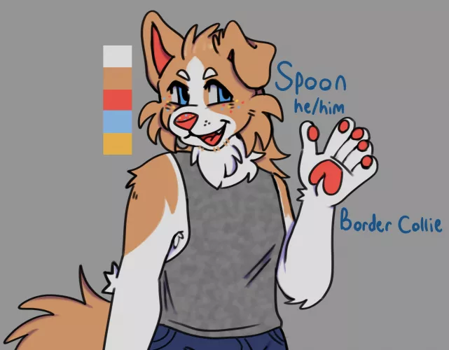 finally made a ref for my sona.... (OC) by donkkonk
