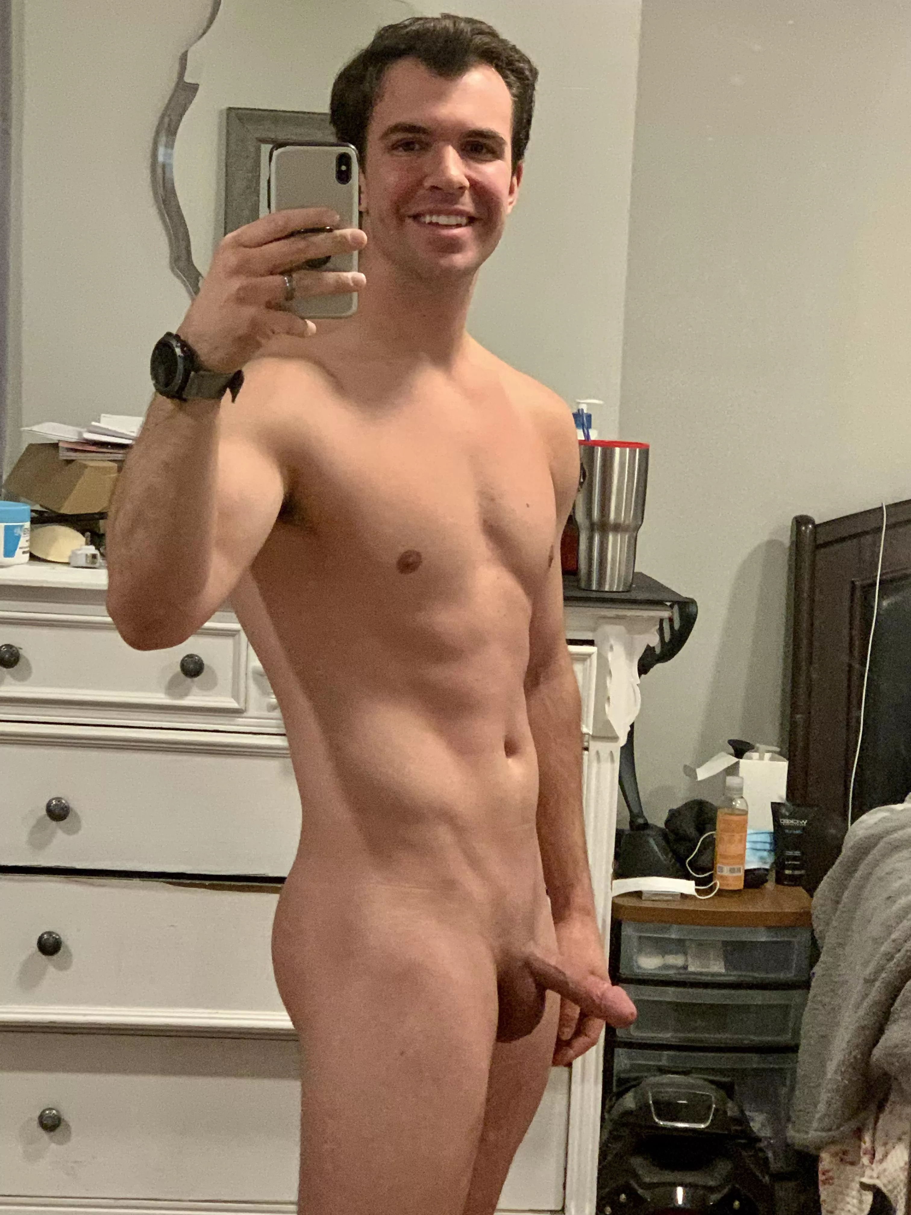 Finally warm enough to sleep naked! posted by Fireman_Lex