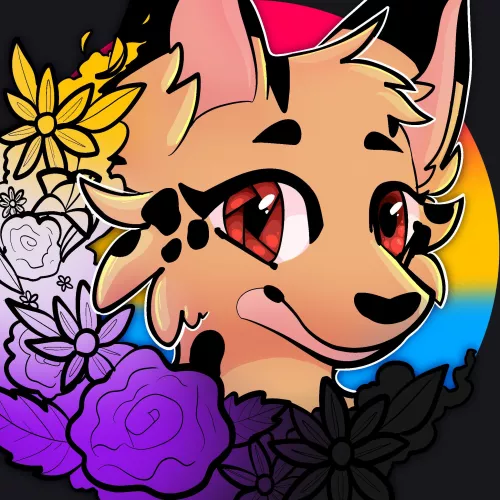 Finished pride Icon :3 💖✨ by snowdowo