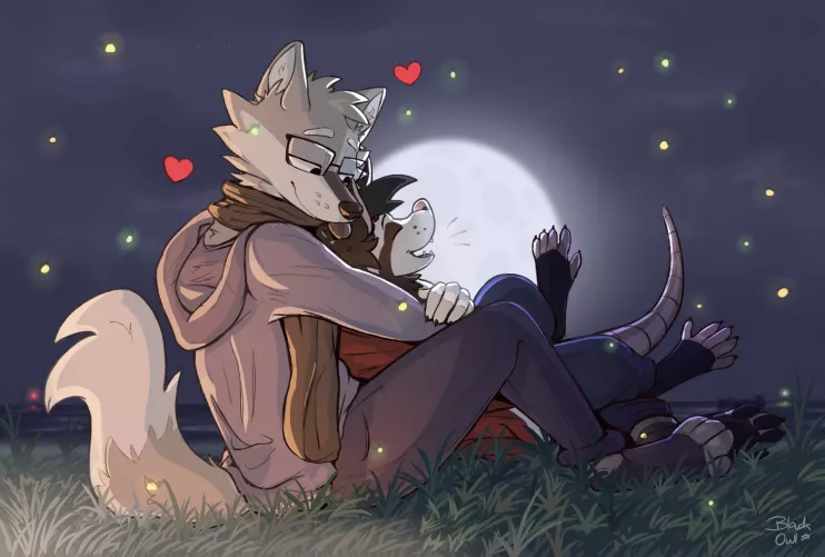 Fireflies [_Owl_Black_] by DL2828