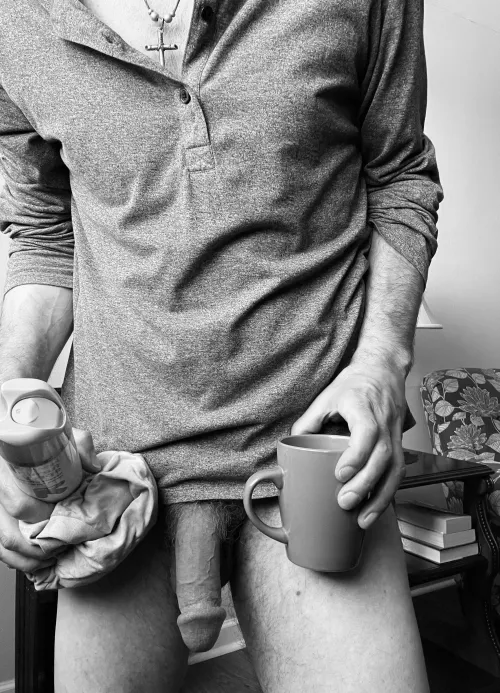 First a little coffee, then we can polish the…wood… by devilsndust