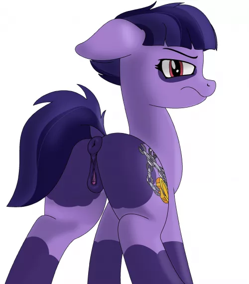 First clop art of my newest OC, Fairlady~ [F] (Topkick) by Hank5132