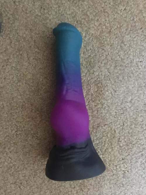 First custom toy: medium tucker fade with a firm bottom and medium shaft. So excited to use him by Wonderful_Anybody679