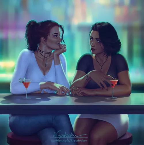 First Date (Krysdecker) [Original Characters] by coldburgers