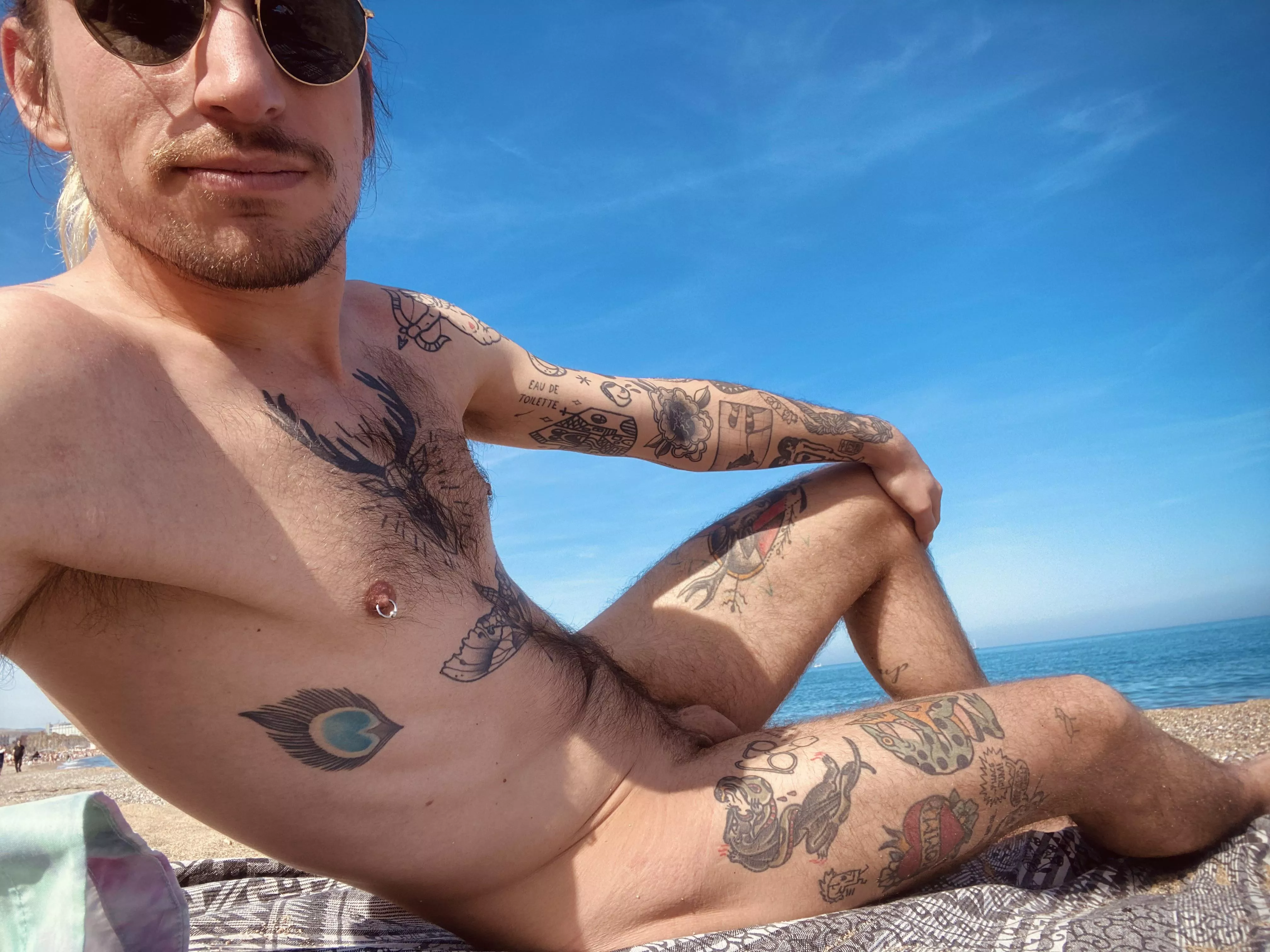 First day at beach! 🏝 posted by runovermyself