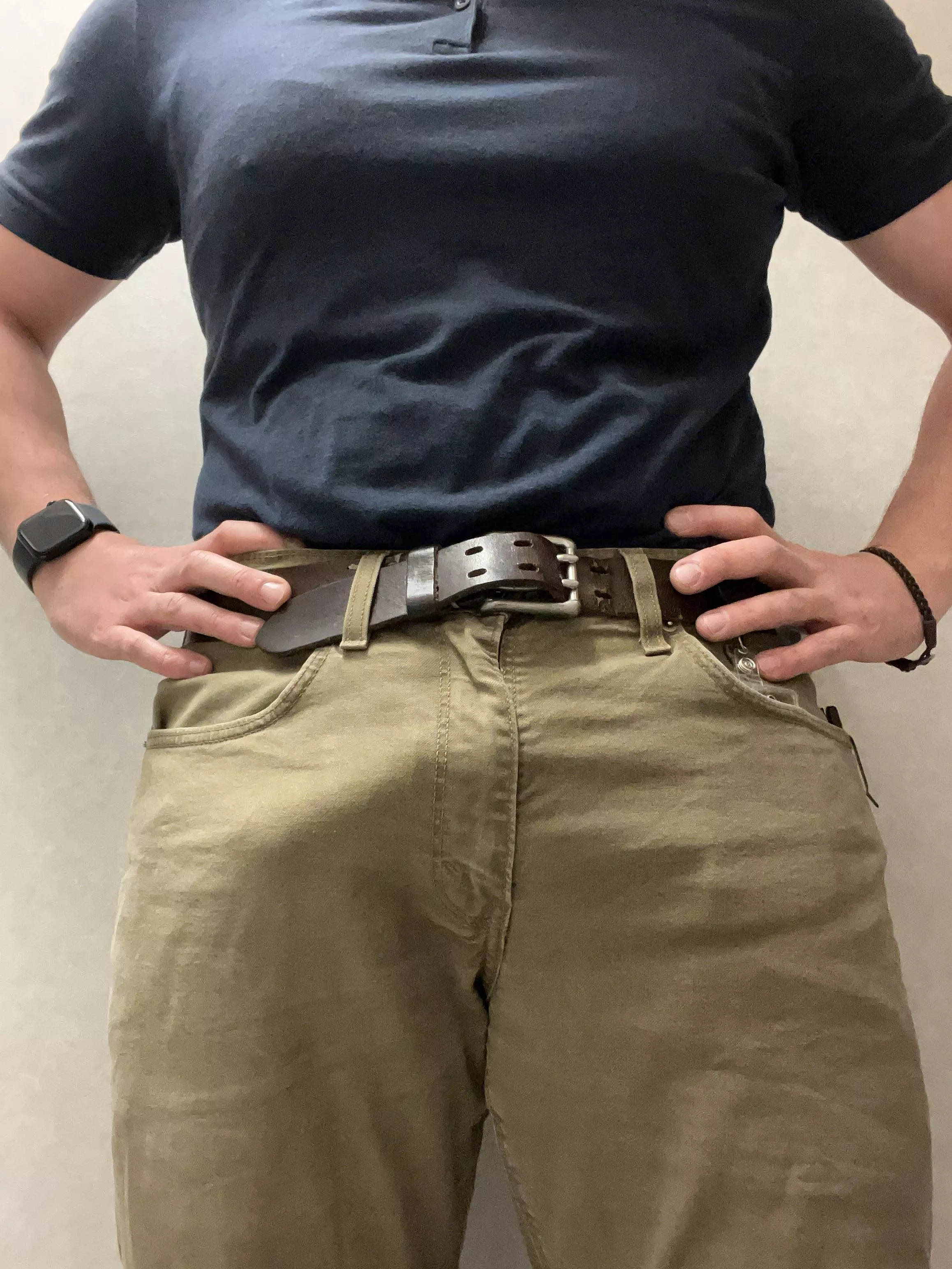 First day back in the office in 3 years. How did I do? posted by nakedisastateofmnd