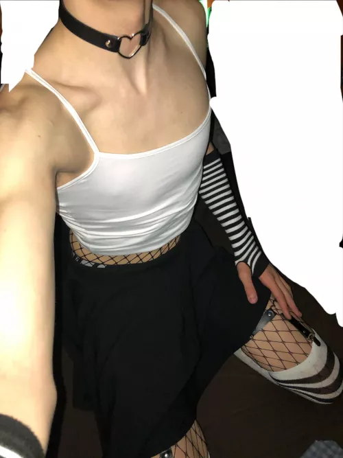 First ever femboy outfit I feel so cute by that_femboy_gamer