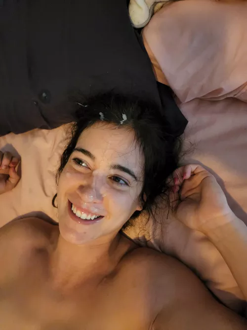 First facial of the day, but I doubt it will be my last ;) by GangbNgCum