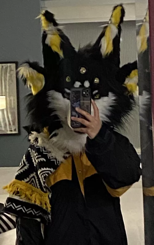 First fursuit - ND by AClDULOUS