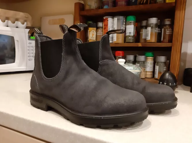 First impression of Blundstone - Very Good! Super comfortable. by Spooky776