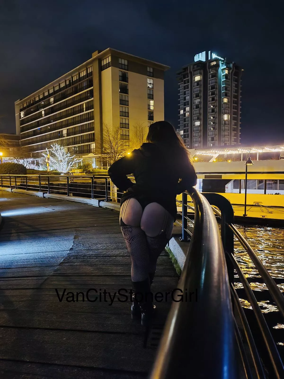 First pic of my ass in public posted by VanCityStonerGirl