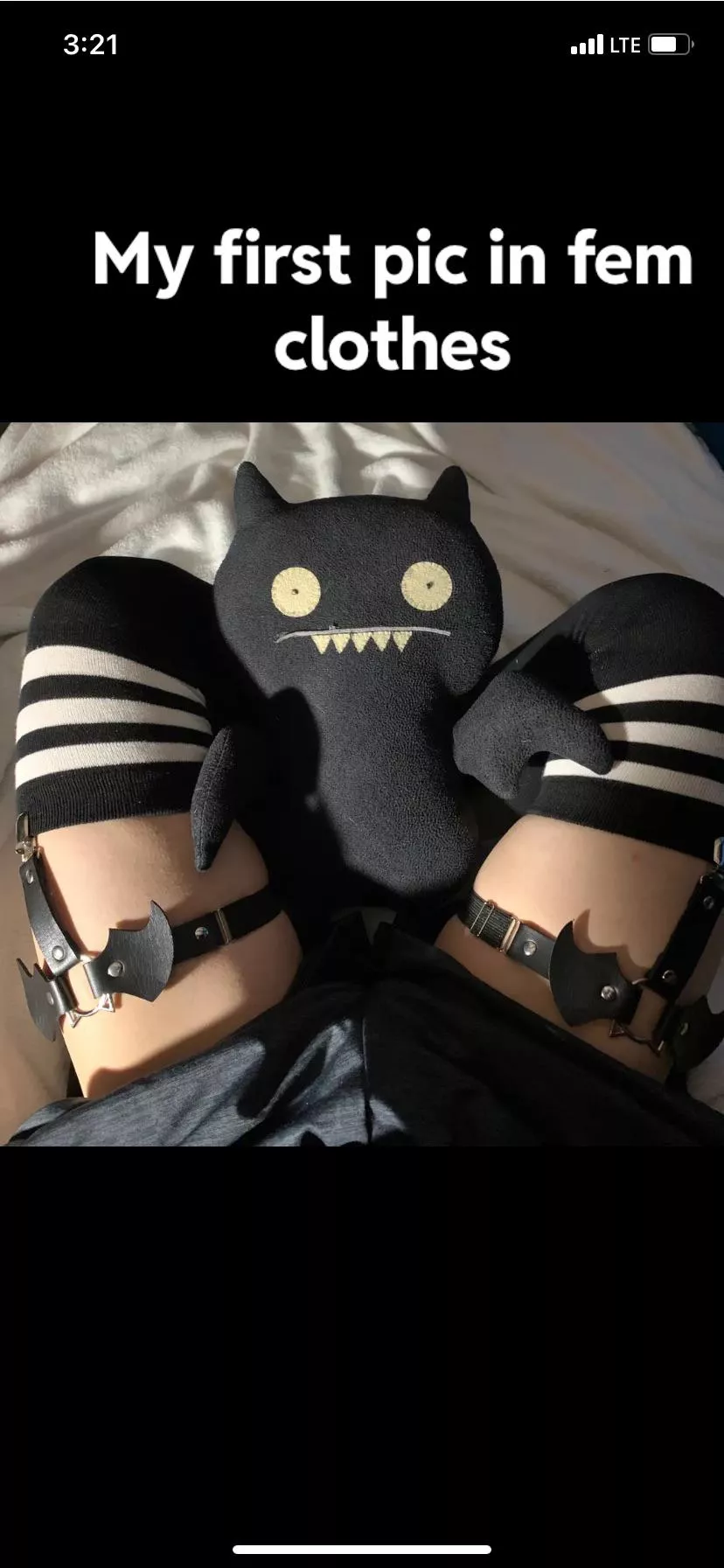 First picture in fem clothes posted by Hydragus9