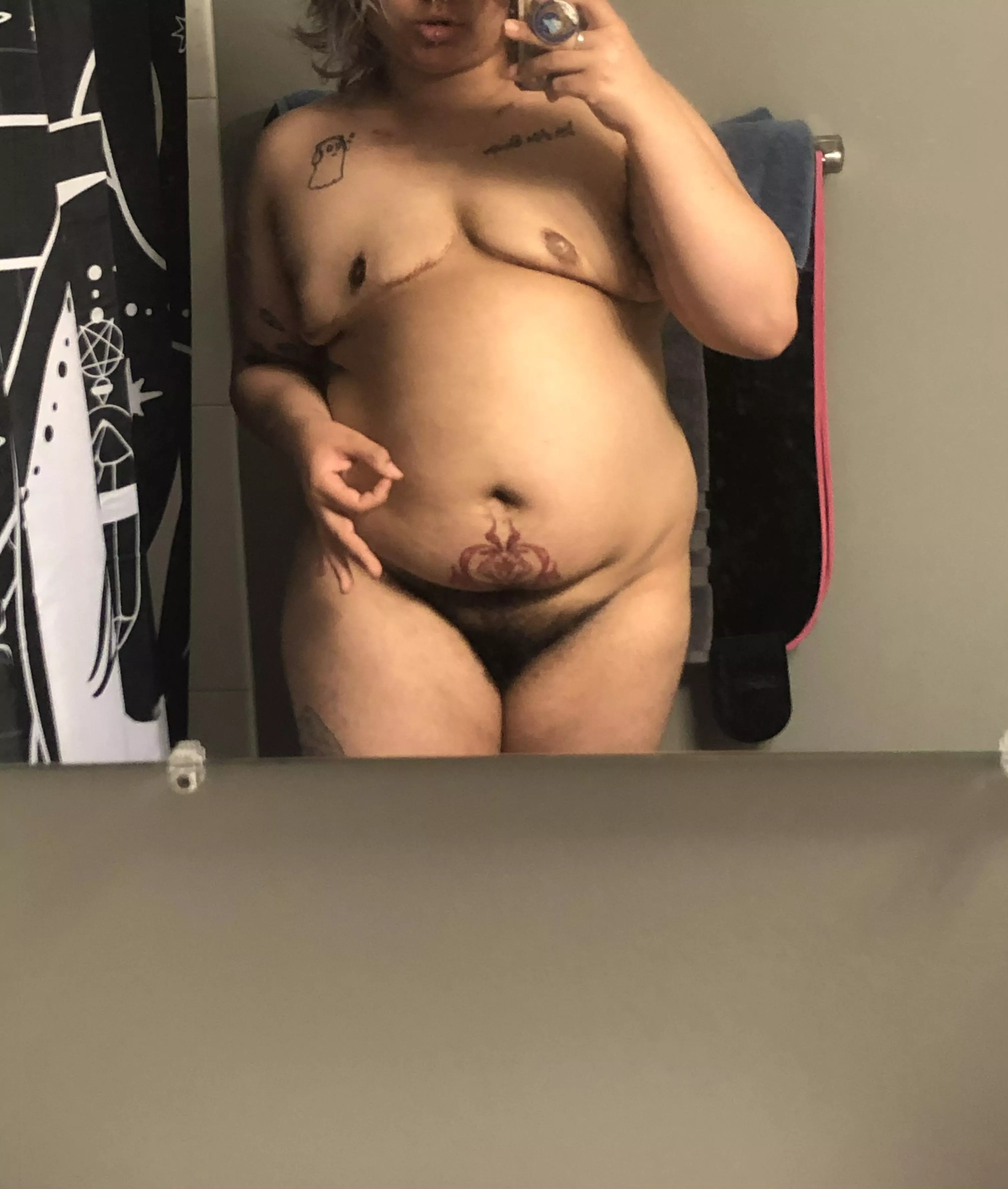 First post, be gentle with me 26,5’2,190-ish (they/them) posted by SatanSenpa1