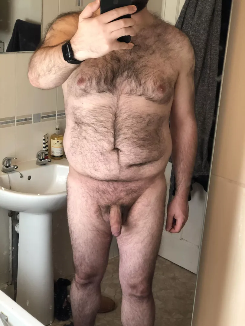 First post what do you think? Hairy bottom needing a confidence boost. by Illustrious_Trick415